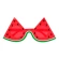 Glasses watermelon