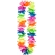 Hawaiian necklace, Ohana deluxe rainbow