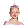 Diadem with pink pearls