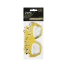B&C Paper Glasses Party, black, silver, gold, 6 pcs.
