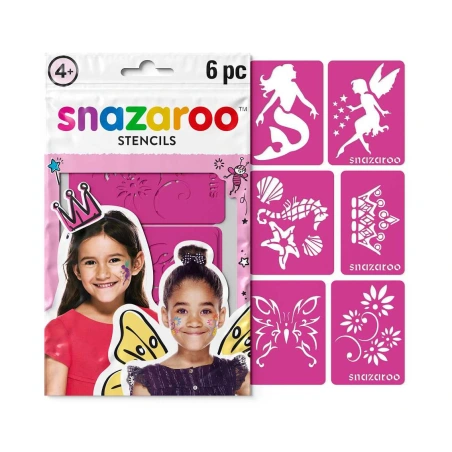 SN stencil 6 pcs paint set Girls 1198014