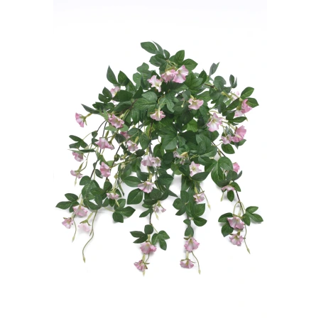 Artificial hanging petunia, 63 cm, pink