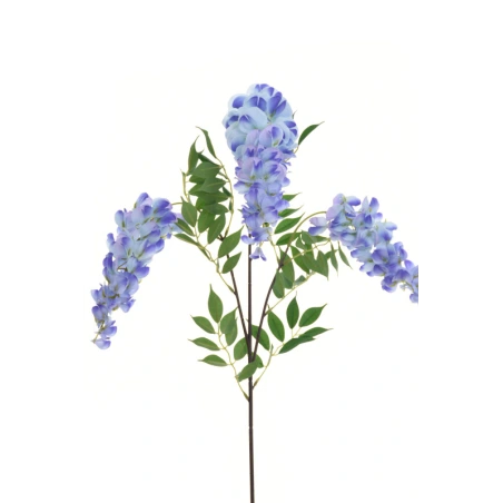 Dirbtinė visterija, 100 cm, šviesiai mėlyna, violetinė