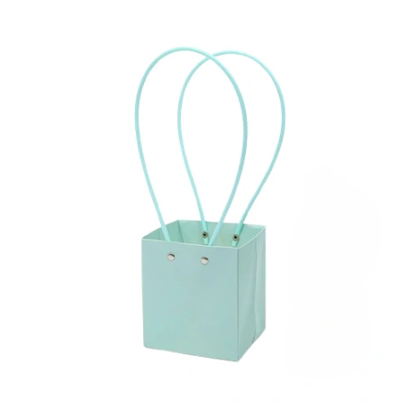 Gift Bag, 12,4×13×15 cm, turquoise
