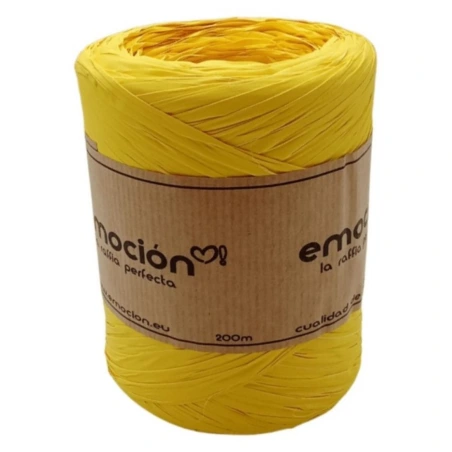 Rafija,  200 m, geltonos spalvos