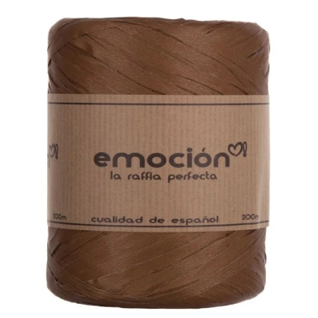 Raffia, 200 m, brown