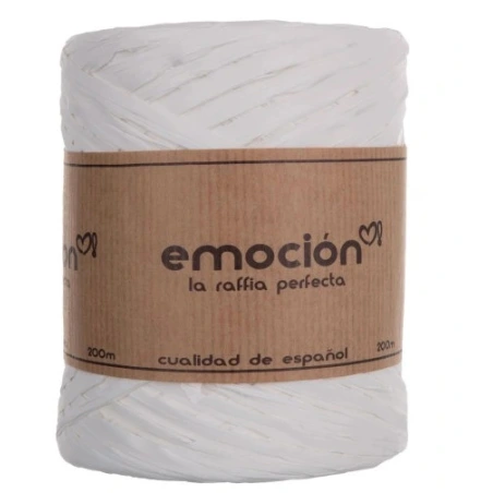Raffia, 200 m, white