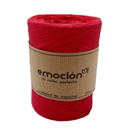 Raffia, 200 m, bright red