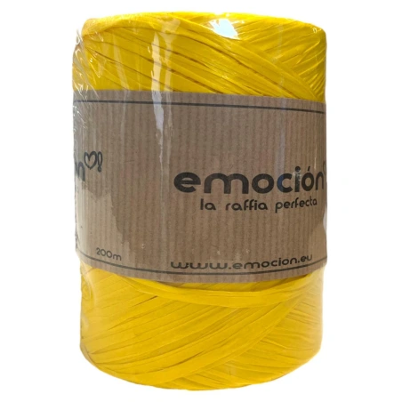 Raffia, 200 m, yellow