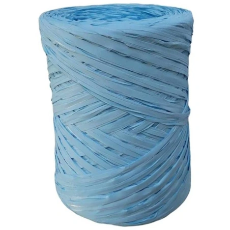 Raffia, 200 m, light blue