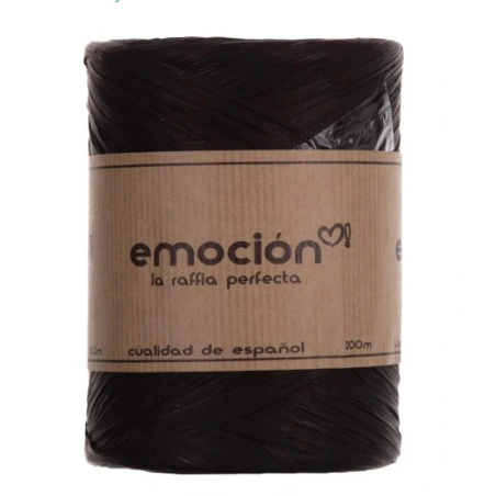 Raffia, 200 m, black