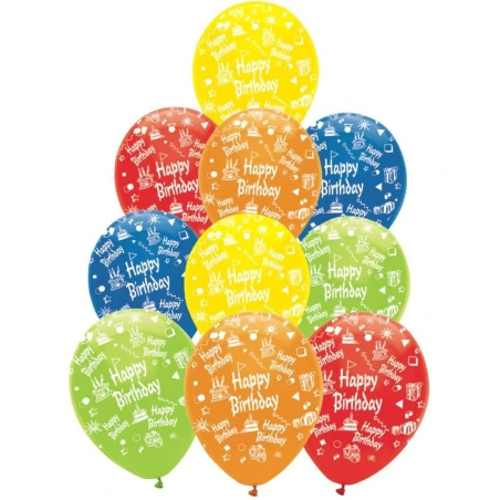 Balloons, 30 cm, 1 pack - 10 pcs.
