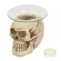 Aromatic Oil Heater - Skull, 12 cm