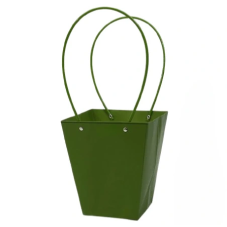 Gift Bag, 17×11,5×20 cm, green