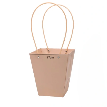Gift Bag, 17×11,5×20 cm, peach
