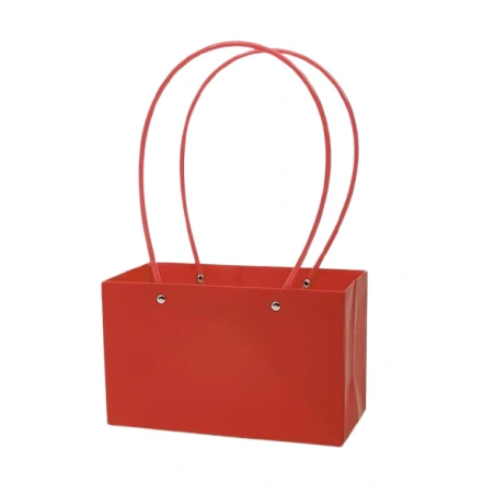 Gift Bag, 22×10,5×13,5 cm, red
