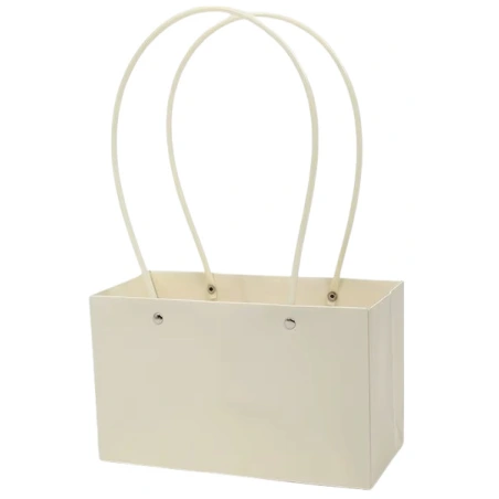 Gift Bag, 22×10,5×13,5 cm, cream