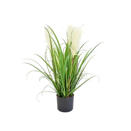 Artificial succulents in a pot, 83.5 cm