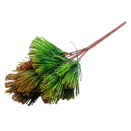 Artificial pine branch, 33 cm