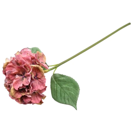 Dirbtinė hortenzija, 62 cm, rožinės ir žalsvos spalvos