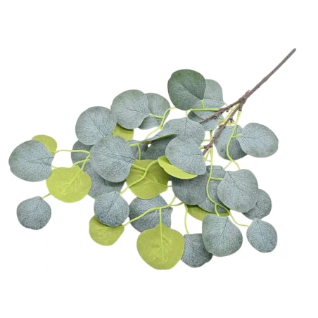 Artificial eucalyptus branch, 46 cm