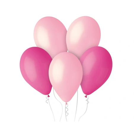 Balloons My Pink World- Pink, 12"/ 5 pcs