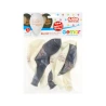 Premium helium balloons "Happy Birthday", 13" / 5 pcs