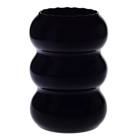 Vase, 26,5 cm, black