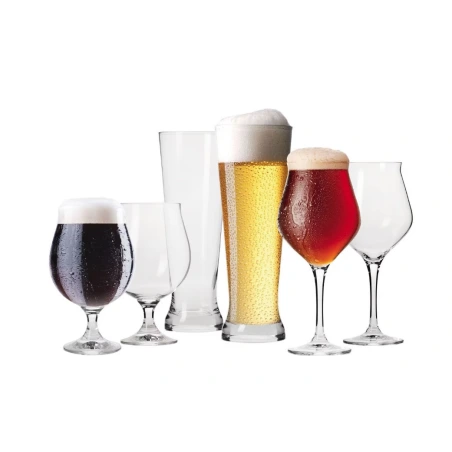 Beer glass set, 1 set - 6 pcs.