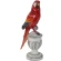 Parrot figurine, 19.5×8.5×6 cm