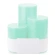 Candles, 1 pack - 3 pcs., (13×6×6, 10×6×6, 7.5×6×6 cm), blue color