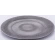 Decoration plate, 2×33×33 cm, silver color
