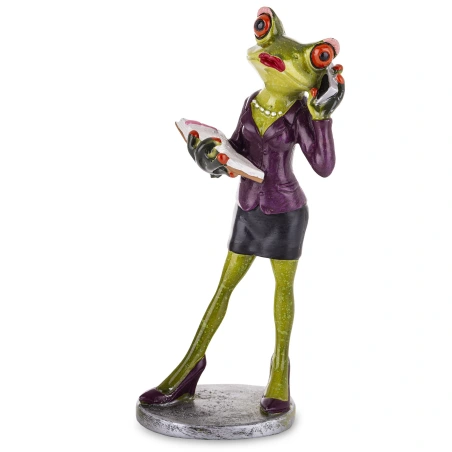 Frog figurine, 18×8×5.5 cm