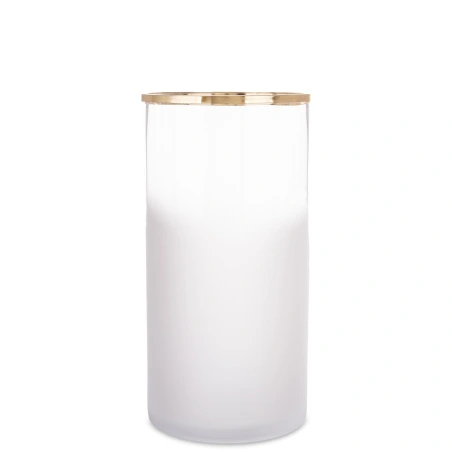 Vase, 30×15.5×15.5 cm, white