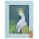 Photo frame, 17×22 cm, MDF, green with pineapple
