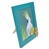 Photo frame, 17×22 cm, MDF, green with cactus