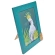 Photo frame, 17×22 cm, MDF, dark green with pineapple