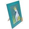 Photo frame, 17×22 cm, MDF, dark green with pineapple