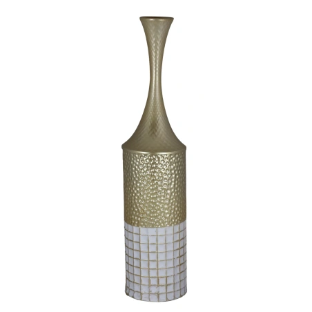 Metalinė vaza, 15×64 cm