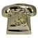 Money box "Telephone", 21×17×16 cm, gold color