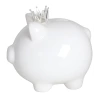 Money box "Pig with a crown", 21×16×21 cm, white