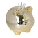 Money box "Pig with a crown", 21×16×21 cm, gold color