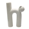Vaza „Baltas katinas“, 18×6,5×25 cm