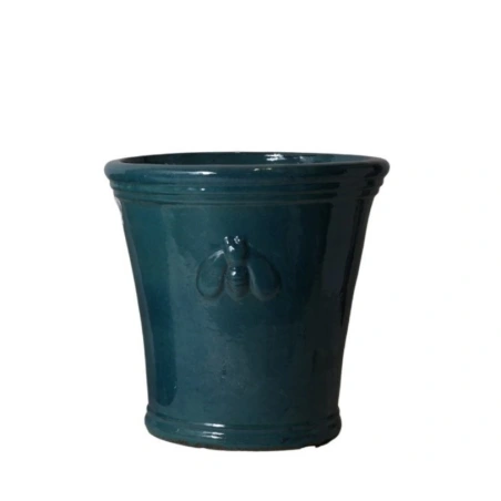 Flowerpot, 25×30 cm, turquoise