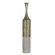 Vase, 15×88 cm, white-gold