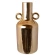 Vase, 10.5×24 cm, gold