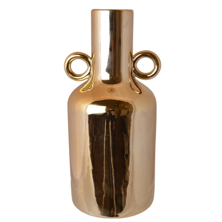Vase, 10.5×24 cm, gold