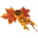 Artificial branch with pumpkins, h-27 cm