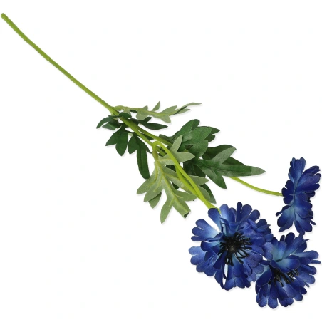 Artificial cornflower bouquet, h-53 cm