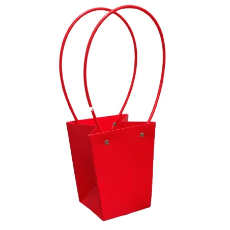 Gift Bag, 13×9,5×15,5 cm, red